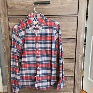 Brooks Brothers Red and Blue Plaid Shirt